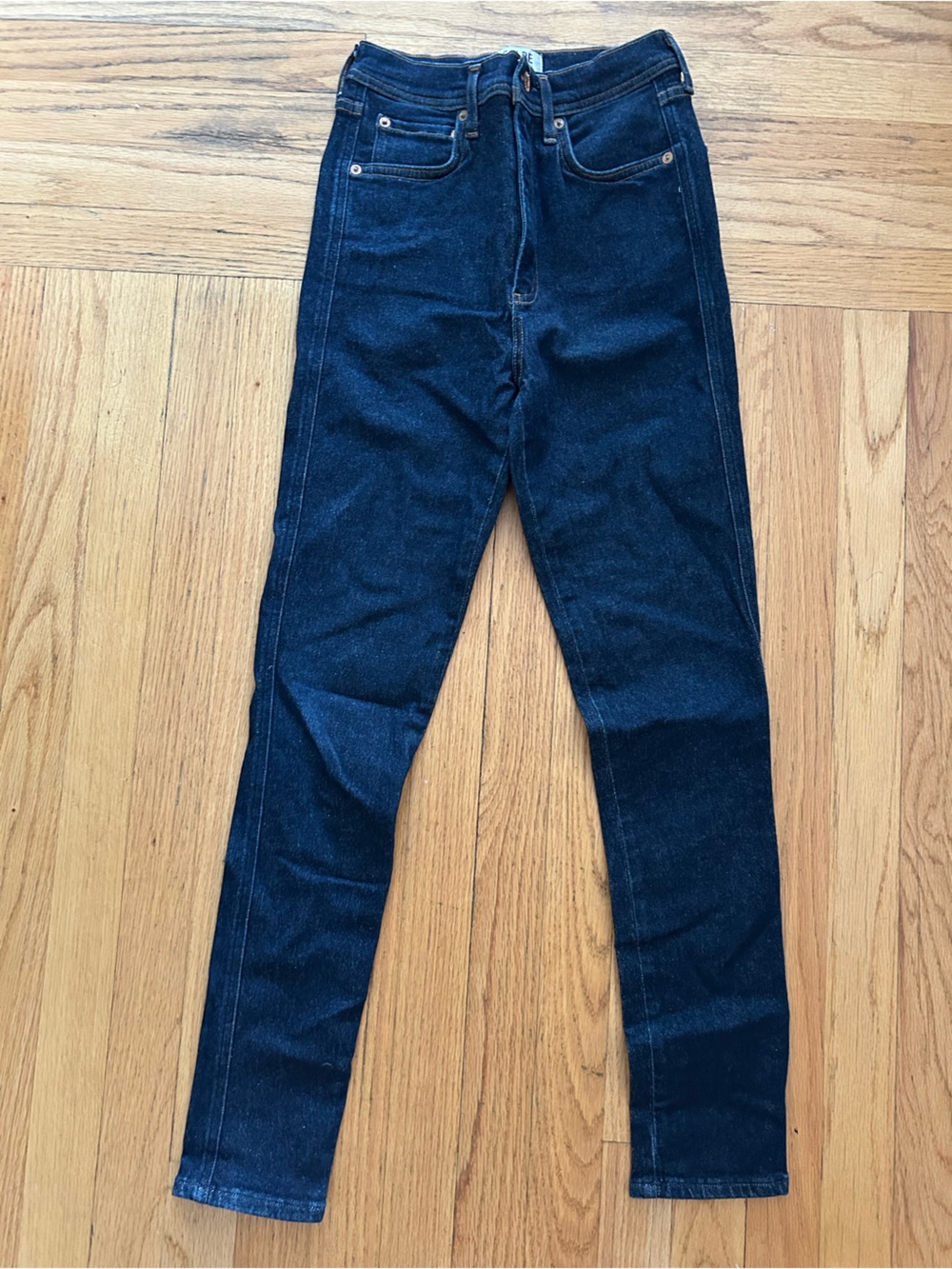 AGOLDE Dark Blue Slim Fit Jeans